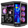 TECHNOID Limited Edition Gaming PC - AMD Ryzen 7 9800X3D, 32GB Ram, 2TB SSD, RTX 5070 Ti , Windows 11 Pro, HYTE Y70 Touch infinite, Black