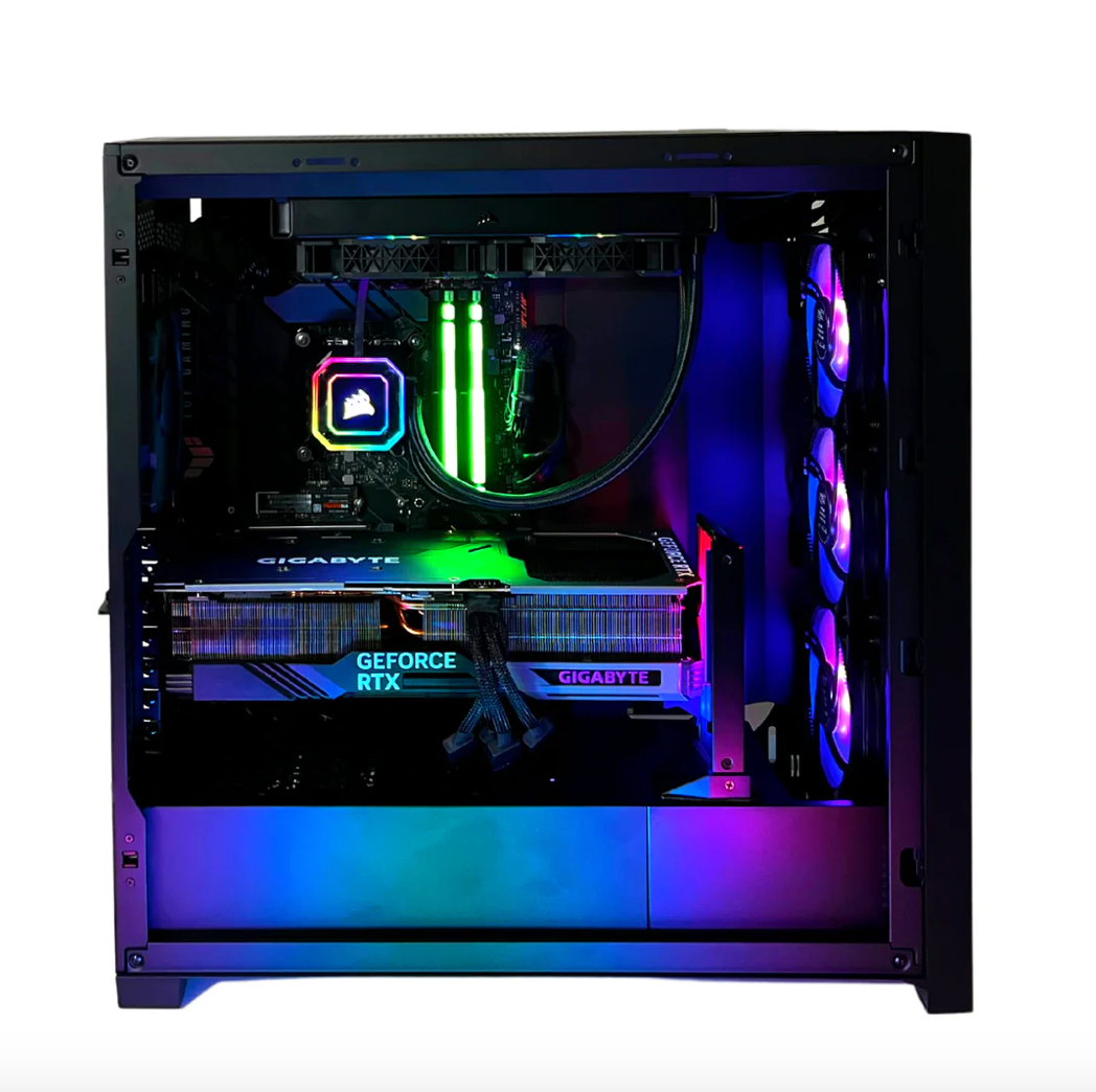 Gaming PC – Intel i7 13700K - GeForce RTX 4070 Ti - 2TB SSD - 4TB HDD - Win 11 Pro - Keyboard Mouse