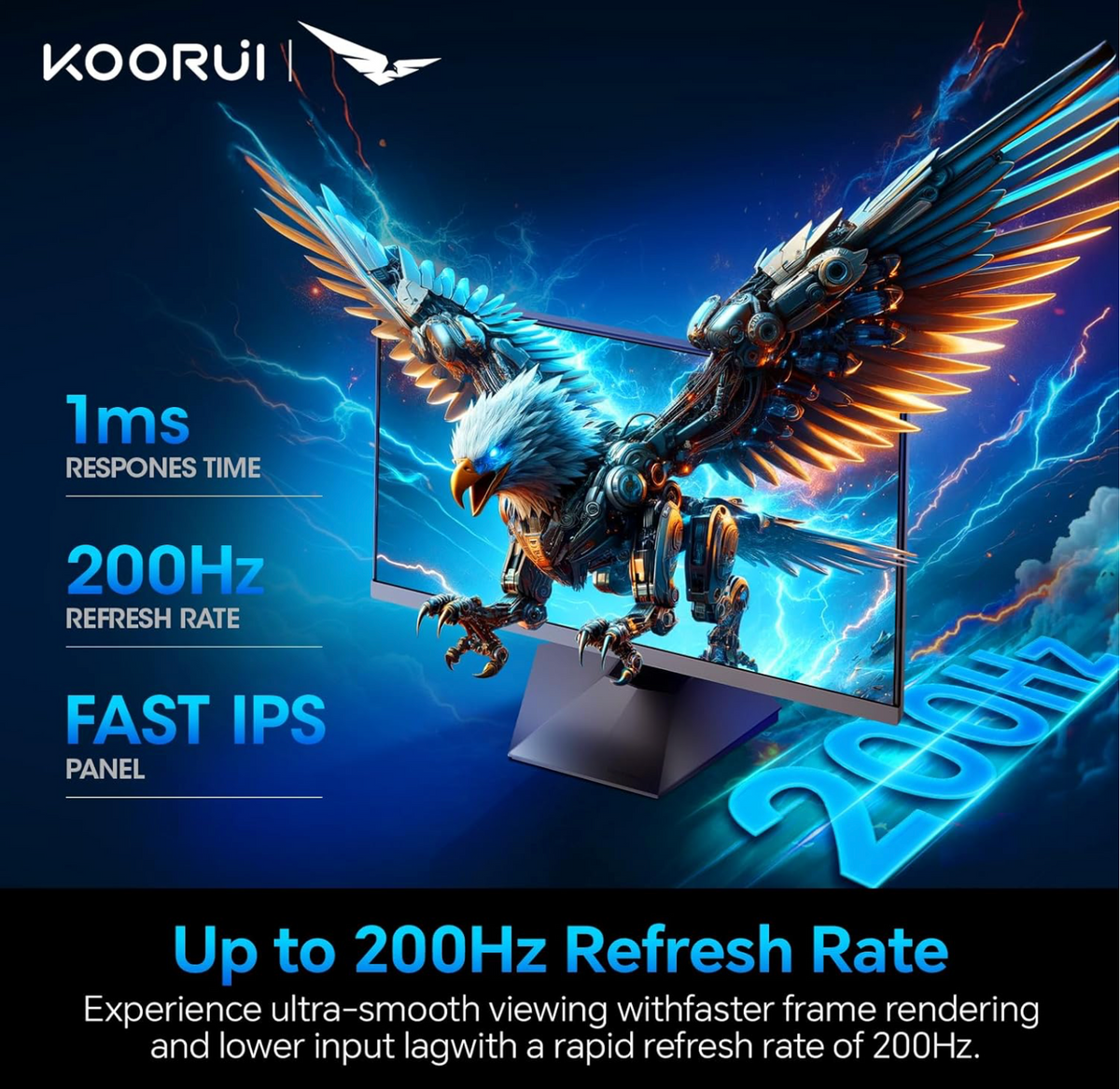 KOORUI G2511P 24.5" 1920x1080