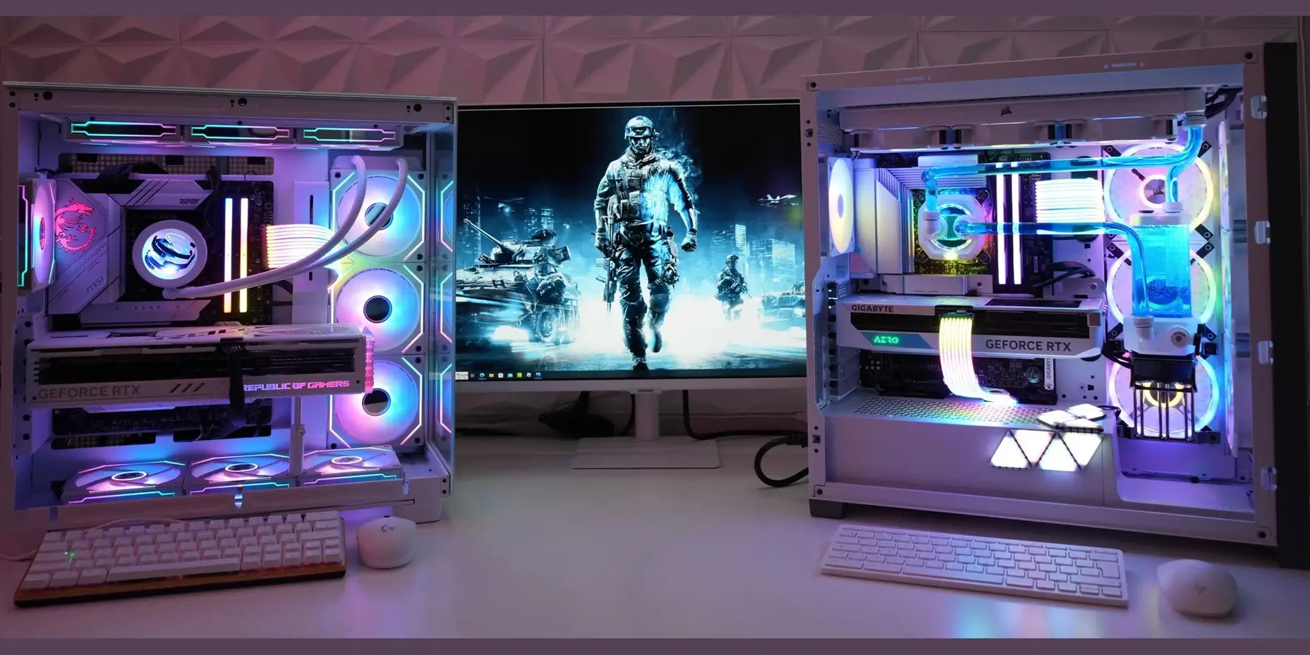 gaming pc and computer
