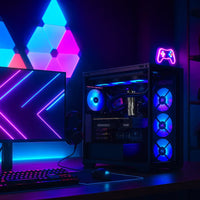 TECHNOID NOVA Gaming PC - GeForce RTX 5090 - AMD Ryzen 9 9950X3D - 64GB DDR5 - 4TB SSD - Win 11 PRO - AI Ready - 1000w 80 Plus Gold PSU - VR Compatible - Black